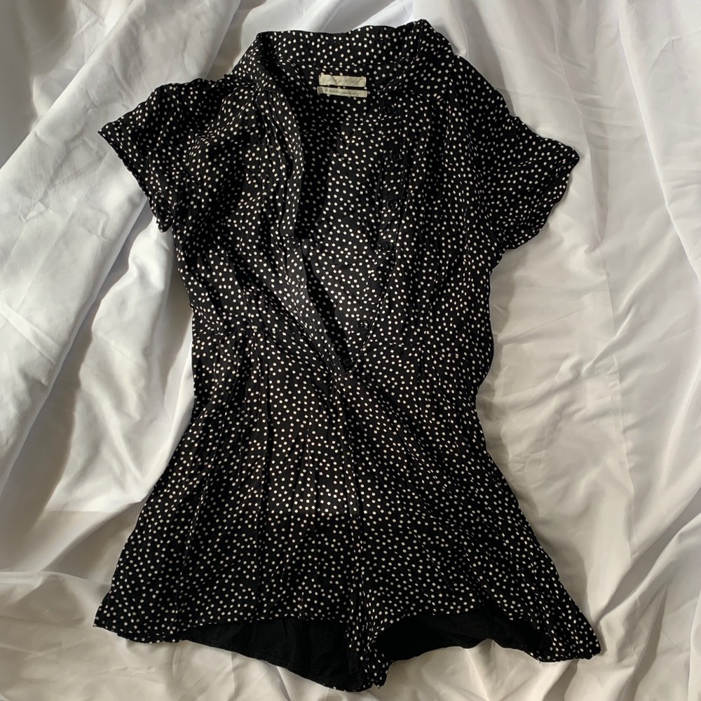 Urban outfitters polka dot jumpsuit